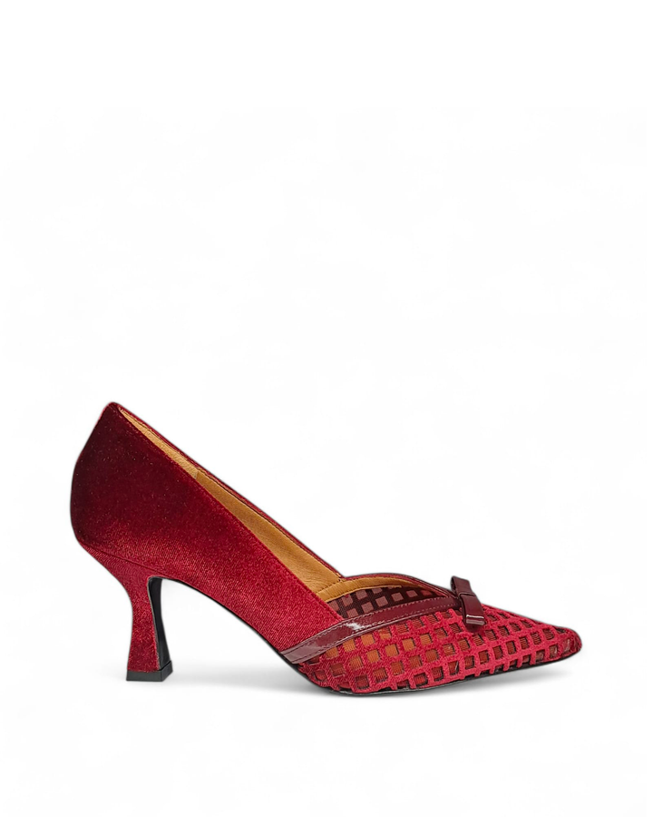 Décolleté Palermo  Velluto  Bordeaux