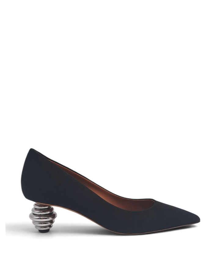 Décolleté Camoscio Nero