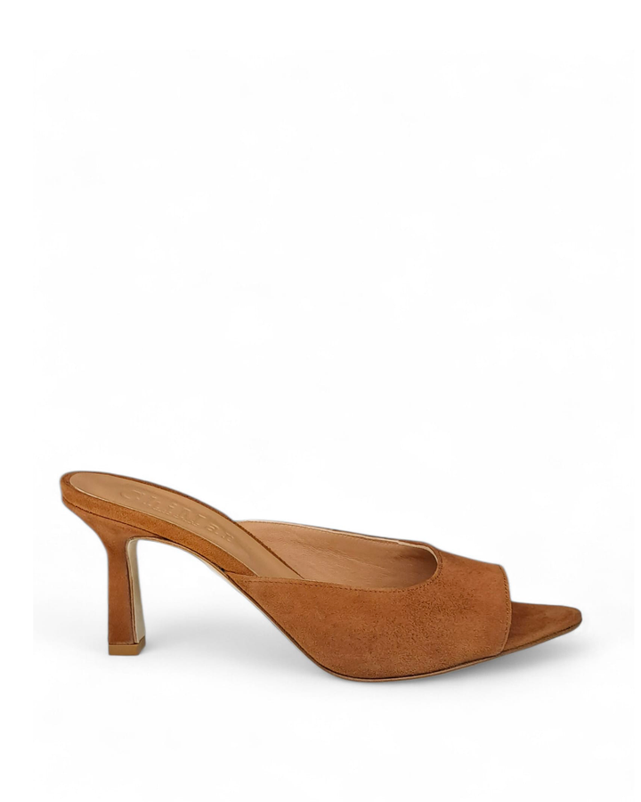 Sandalo  Melina Camoscio Cuoio