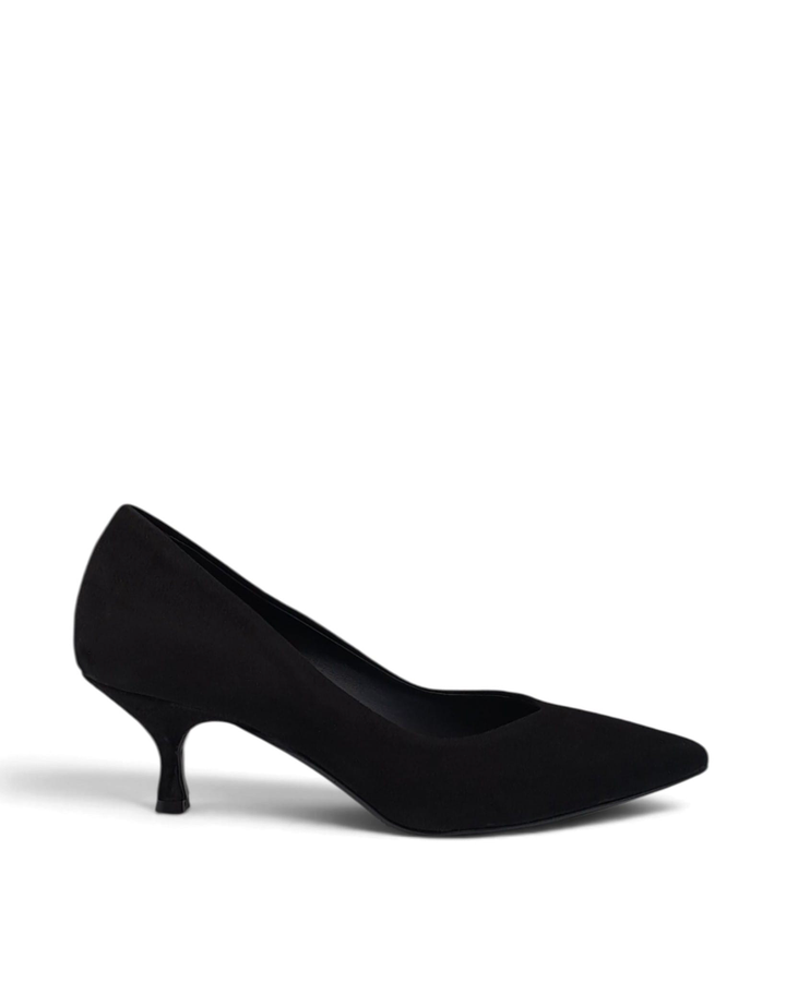 Décolleté Minny Sacchetto Camoscio Nero