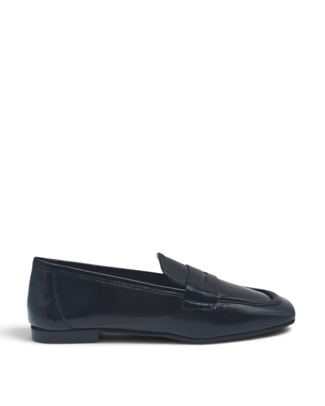 Cira Moccasin Suede Indigo Blue
