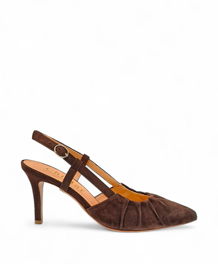 Slingback Siena Camoscio Testa di Moro