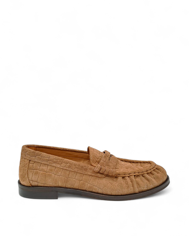 Manal Tassel Moccasin Suede TDM