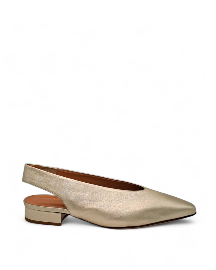 Slingback  Claudia Wash Platino