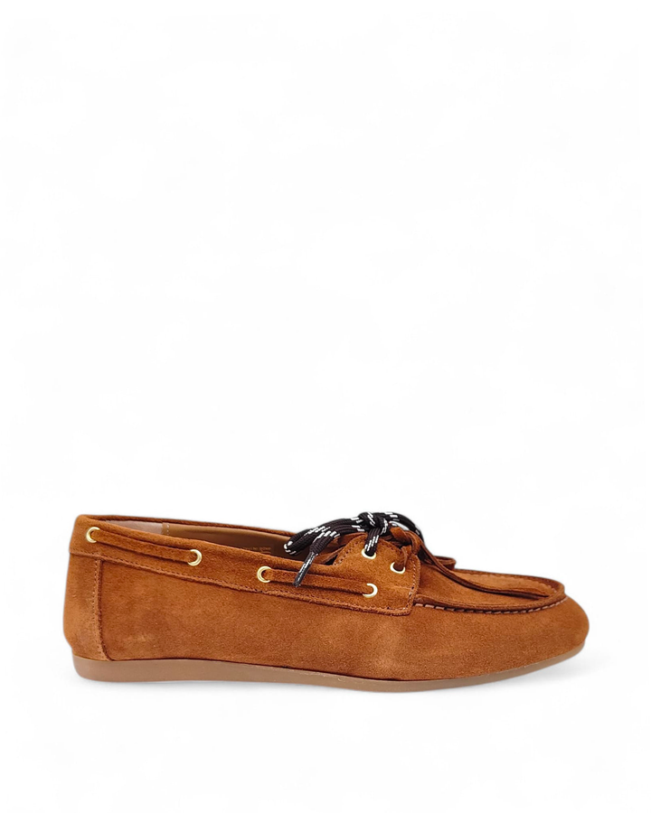Manal Tassel Moccasin Suede TDM