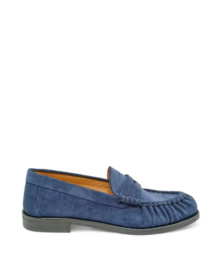 Mocassino Diana  Camoscio Blu