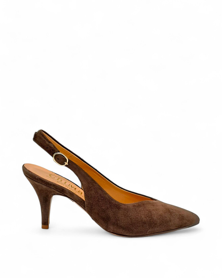 Slingback  Rebecca Camoscio Testa di Moro " 28 "