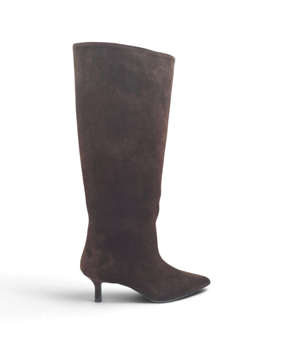 Ilenia Black Suede Ankle Boot