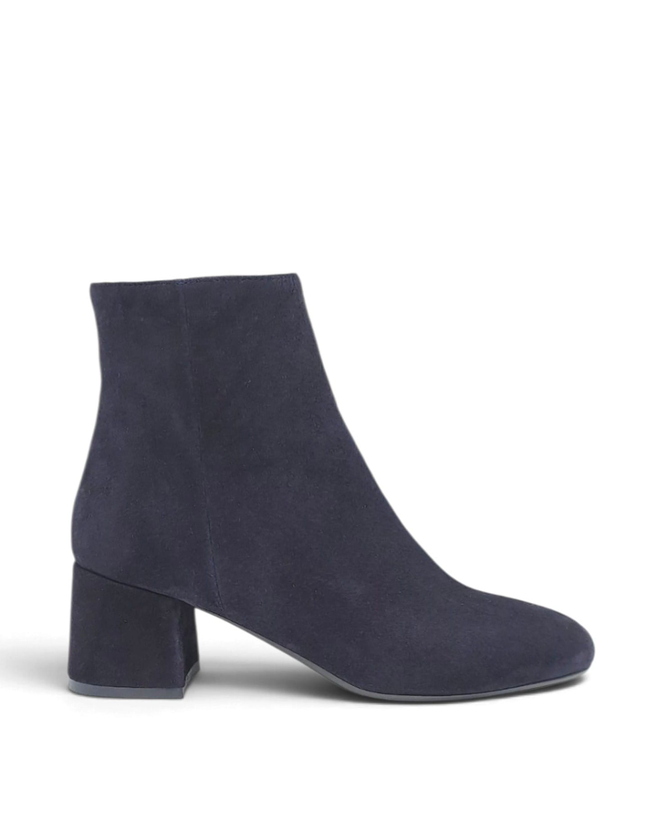 Cosmo Ankle Boot in Blue Suede