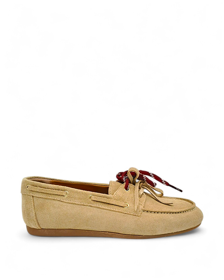 Manal Tassel Moccasin Suede TDM