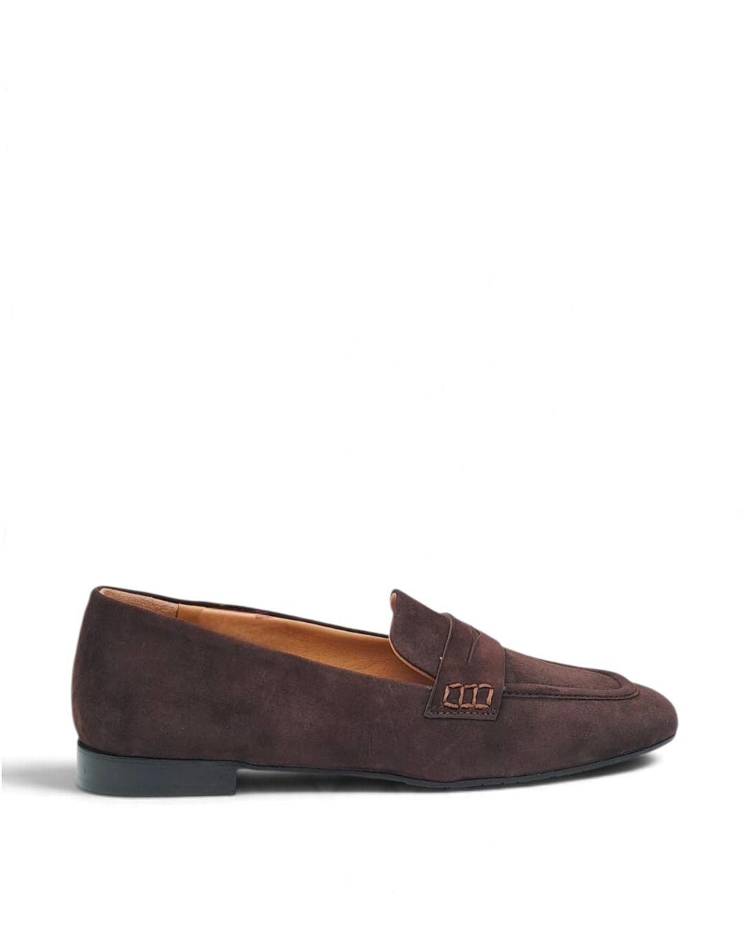 Cira Moccasin Suede Indigo Blue
