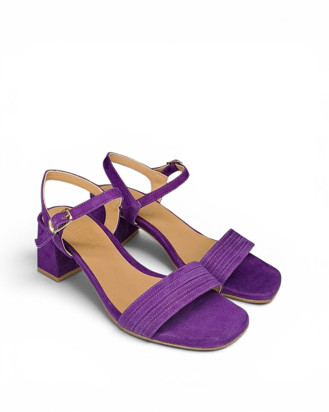 Sandalo Anouk  Camoscio Viola