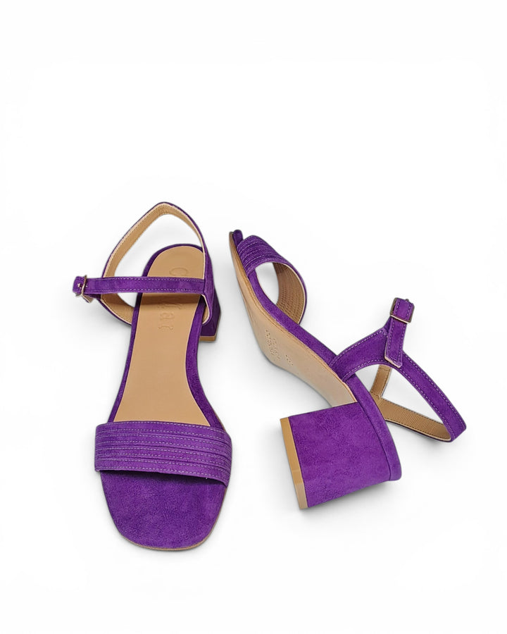 Sandalo Anouk  Camoscio Viola
