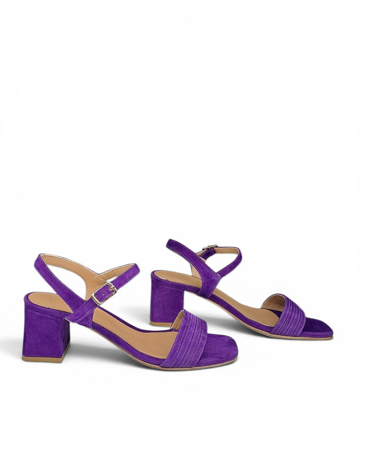 Sandalo Anouk  Camoscio Viola