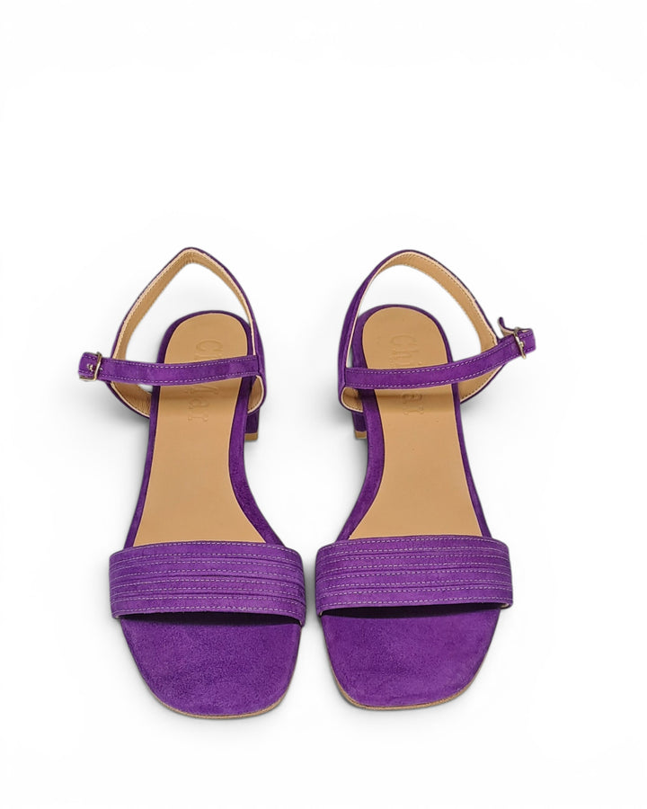 Sandalo Anouk  Camoscio Viola