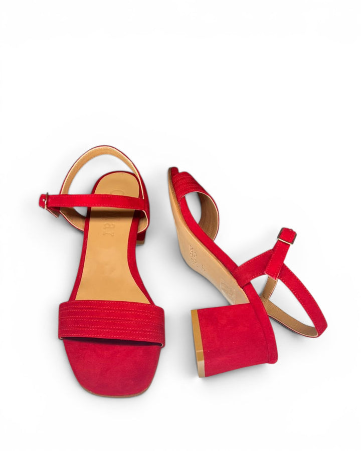 Sandalo Anouk  Camoscio Rosso