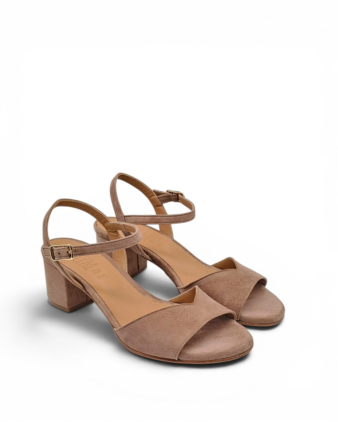 Sandalo Vilma  Camoscio Beige 815