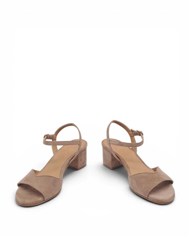 Sandalo Vilma  Camoscio Beige 815