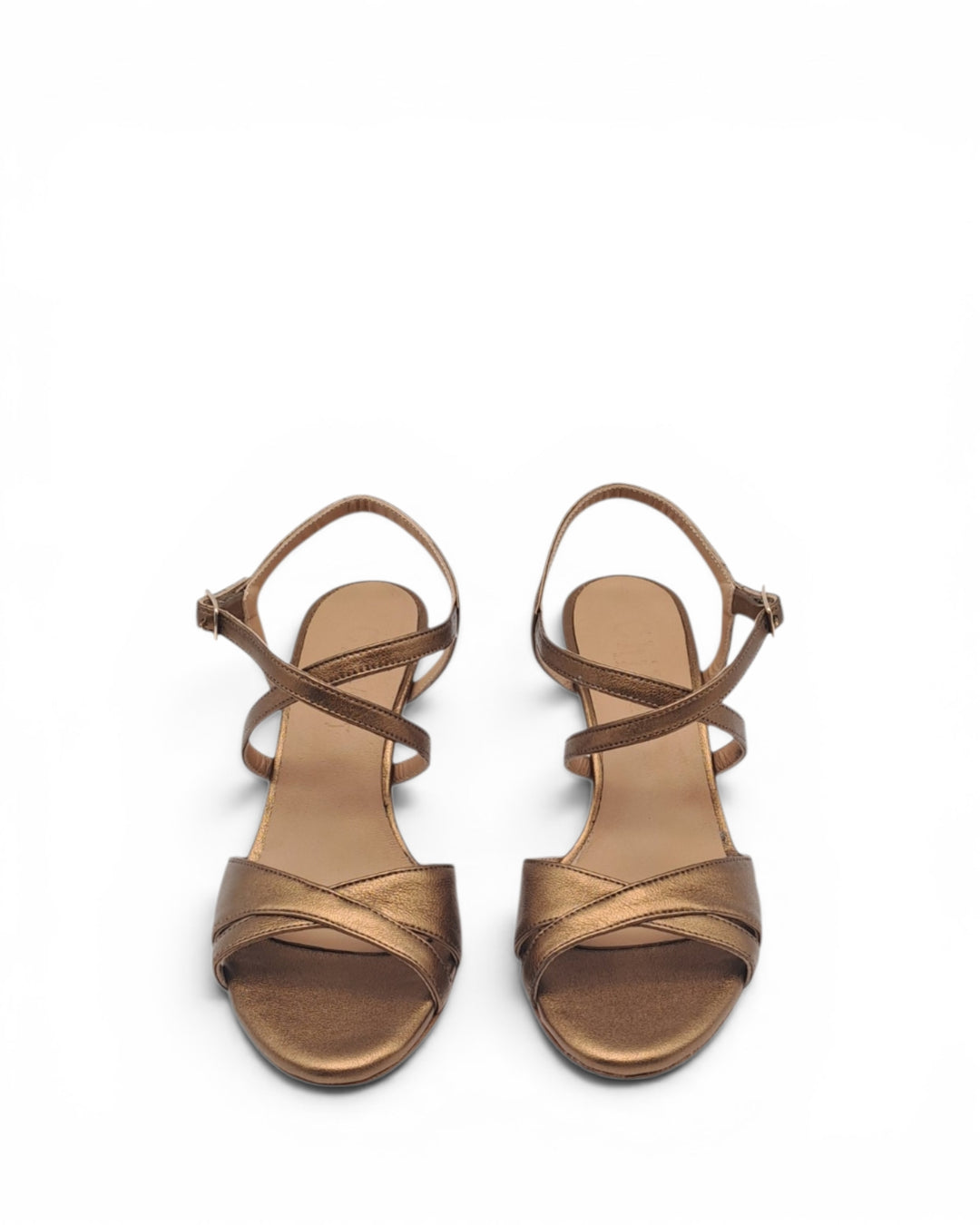 Sandalo  Melanie Laminato Bronzo