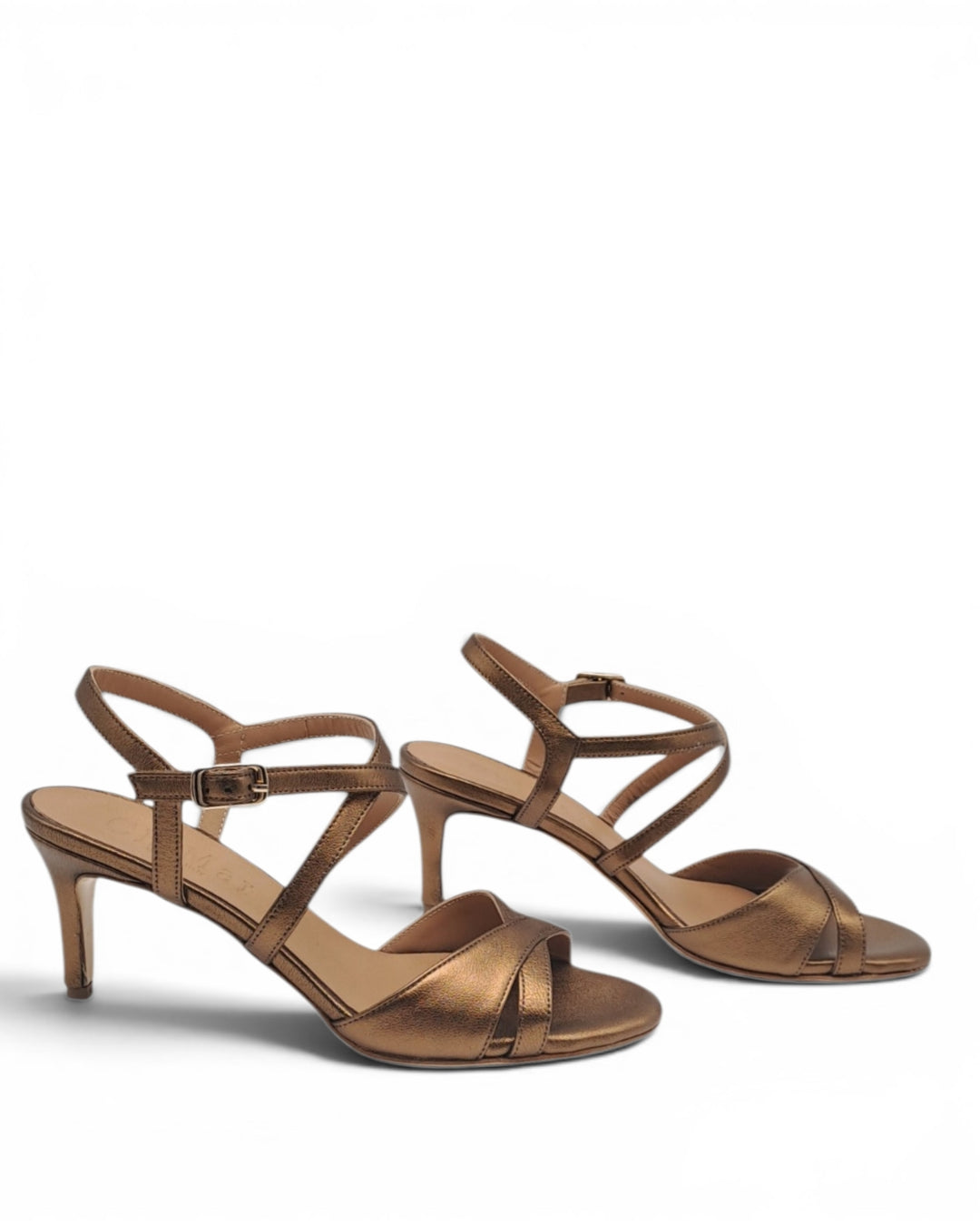 Sandalo  Melanie Laminato Bronzo