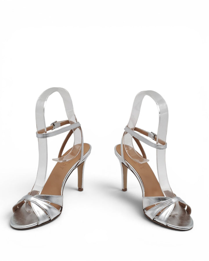 Sandalo  Alberta T8  Laminato Argento
