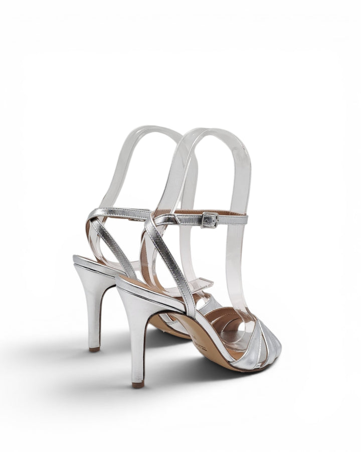 Sandalo  Alberta T8  Laminato Argento