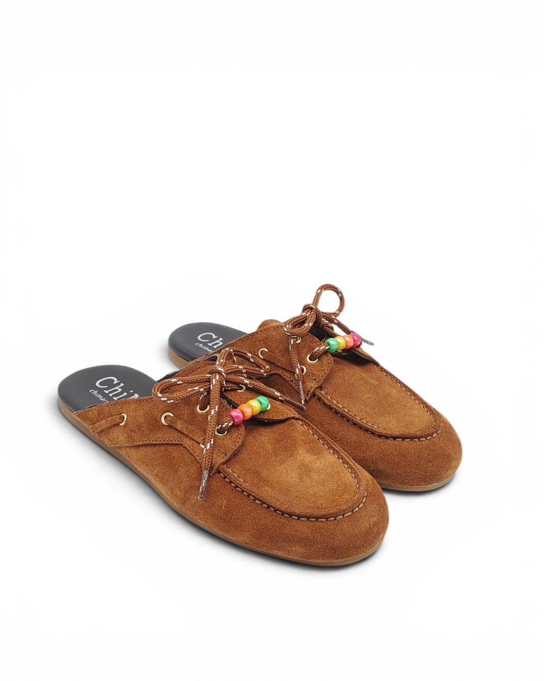 Mules Iris Camoscio Cuoio