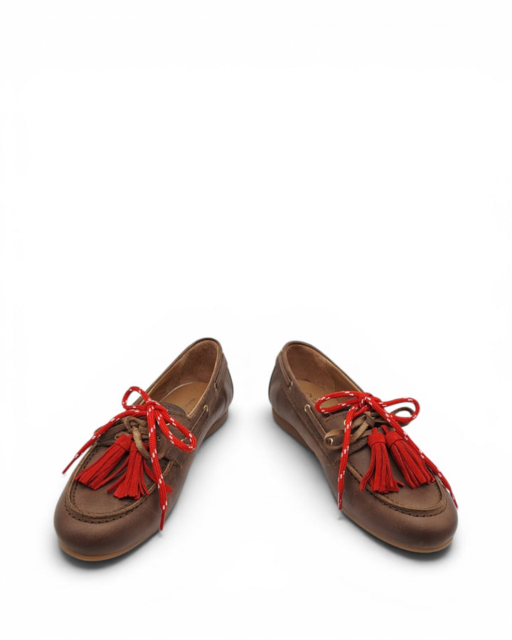 Manal Tassel Moccasin Suede TDM