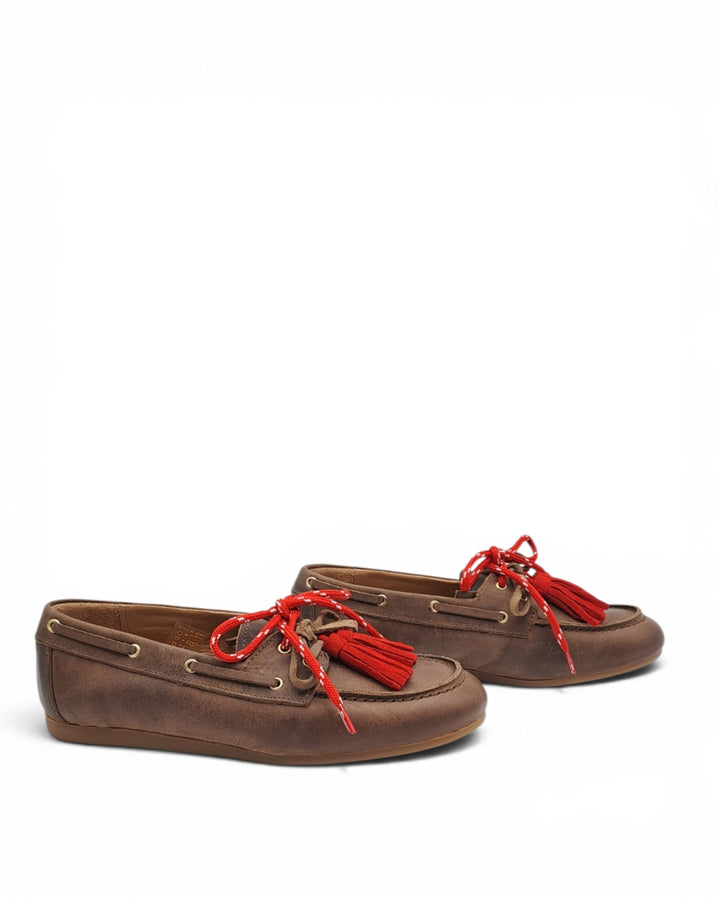 Manal Tassel Moccasin Suede TDM