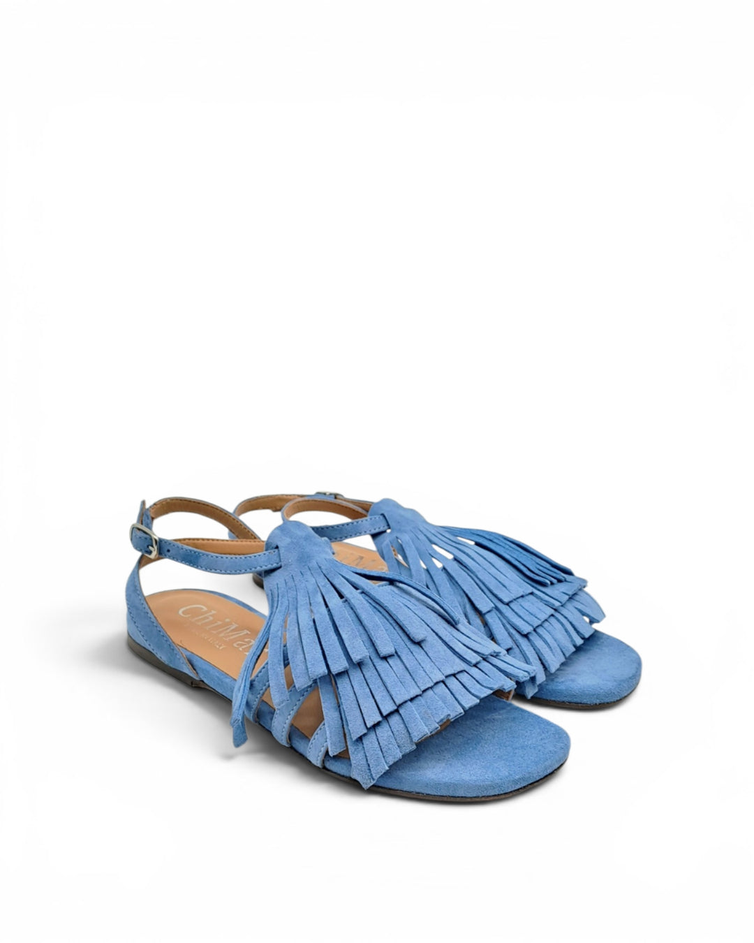 Suede Leather Fringe Sandal
