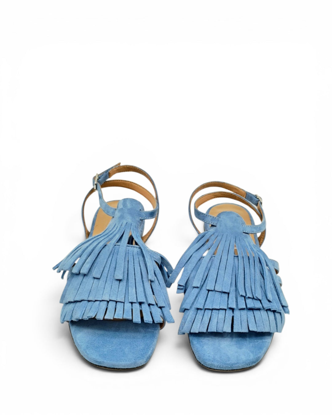 Suede Leather Fringe Sandal