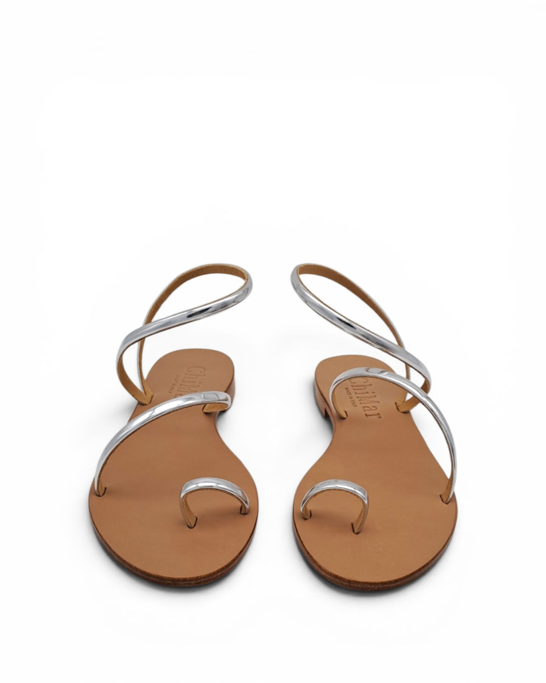 Bronze Laminated Sissi Sandal