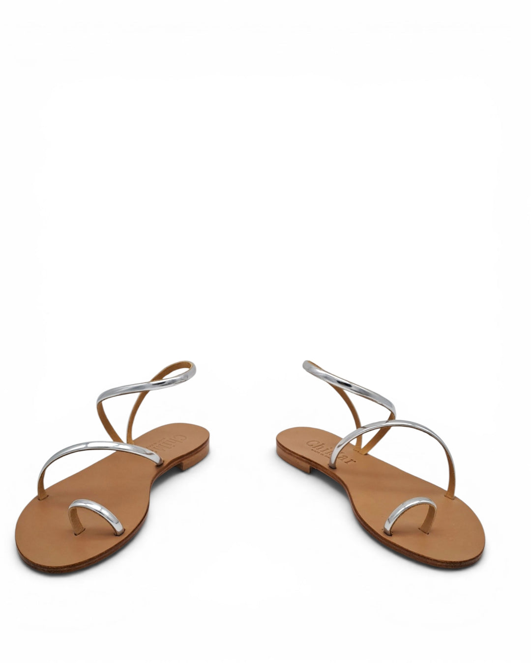 Bronze Laminated Sissi Sandal