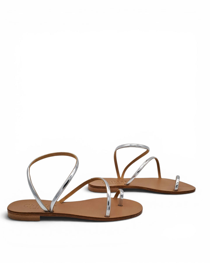Bronze Laminated Sissi Sandal