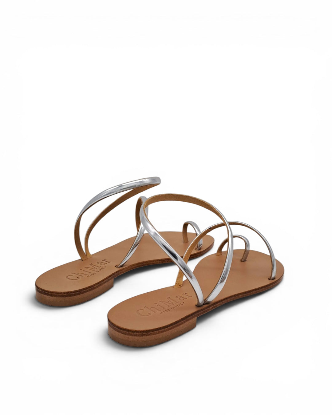 Bronze Laminated Sissi Sandal
