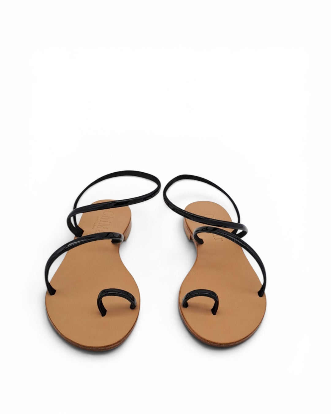 Bronze Laminated Sissi Sandal