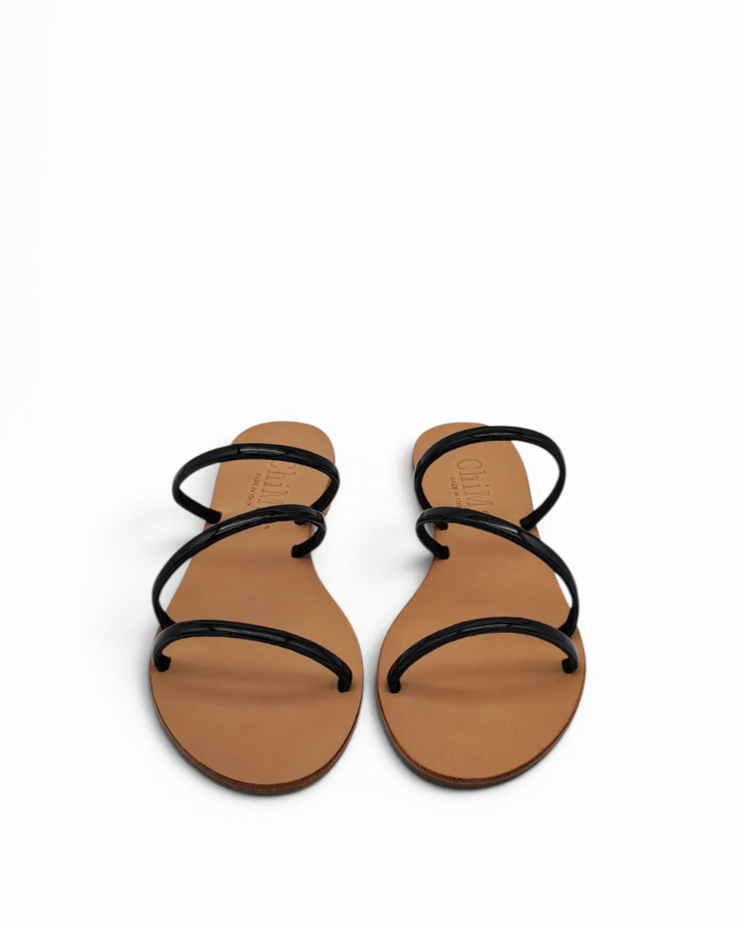 Bronze Laminated Sissi Sandal