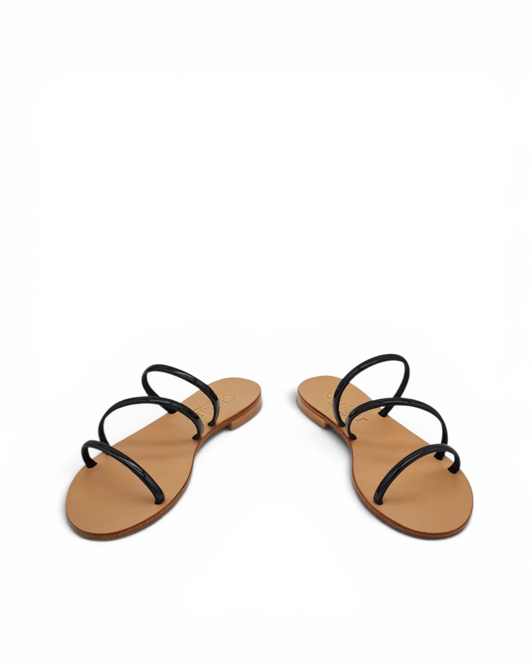 Bronze Laminated Sissi Sandal
