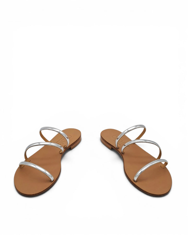 Bronze Laminated Sissi Sandal