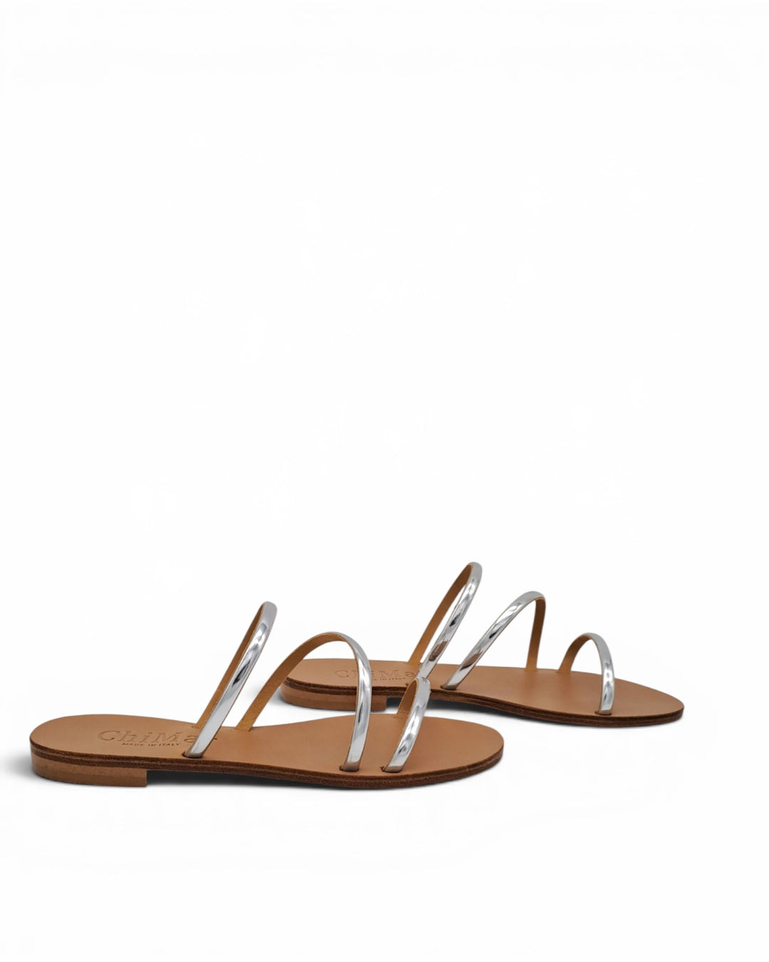 Bronze Laminated Sissi Sandal