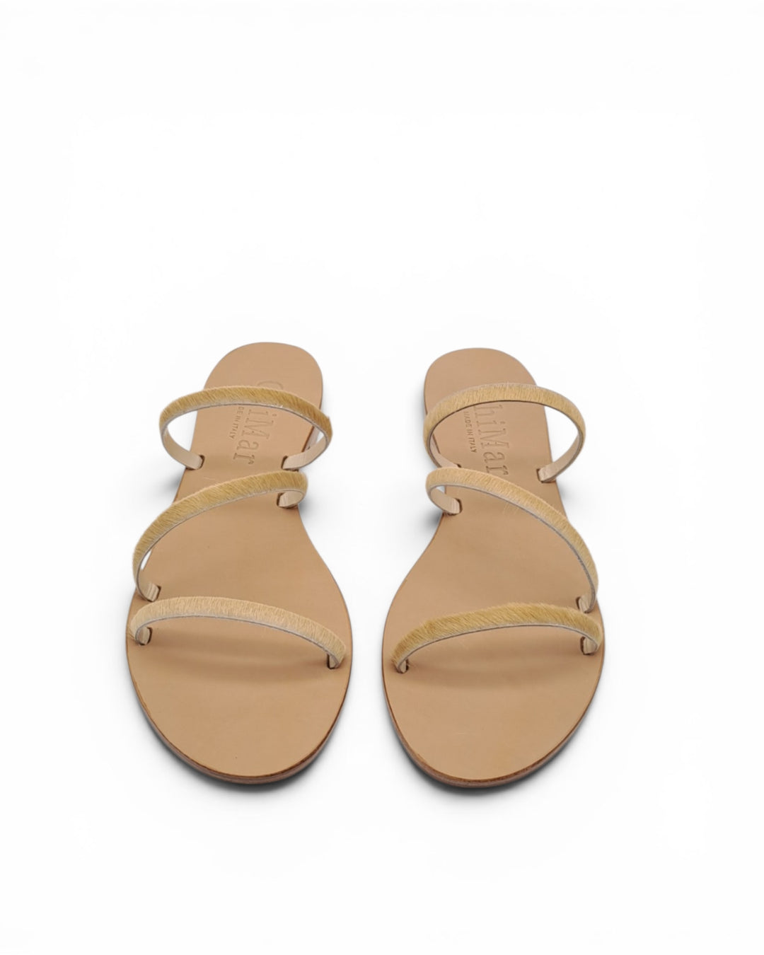 Bronze Laminated Sissi Sandal