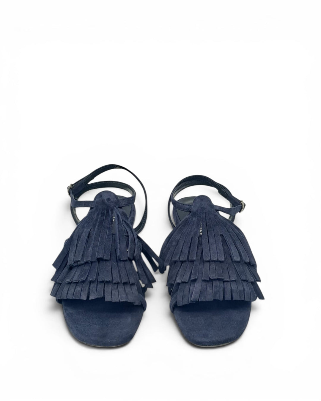 Suede Leather Fringe Sandal