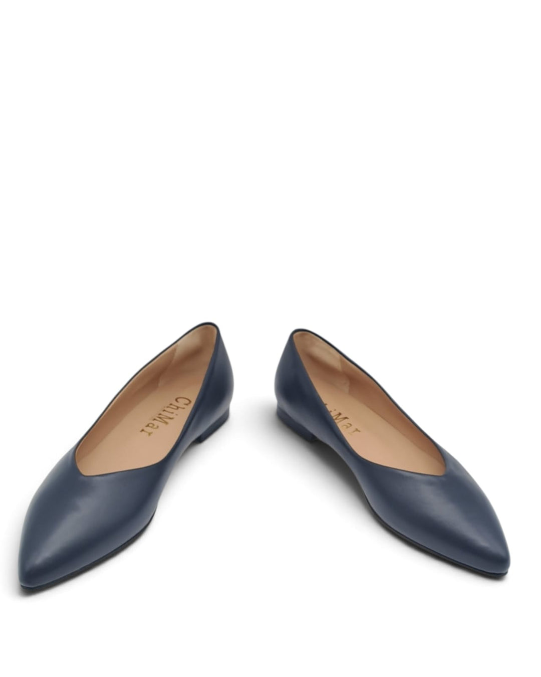 Ballerina V Nappa Blu