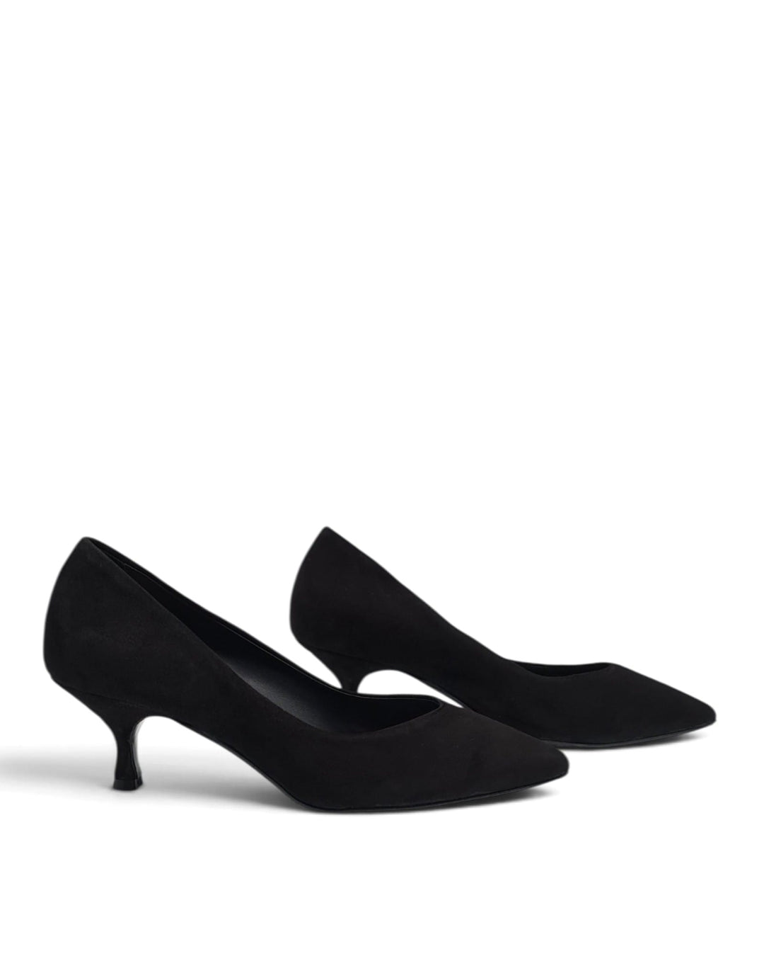 Décolleté Minny Sacchetto Camoscio Nero