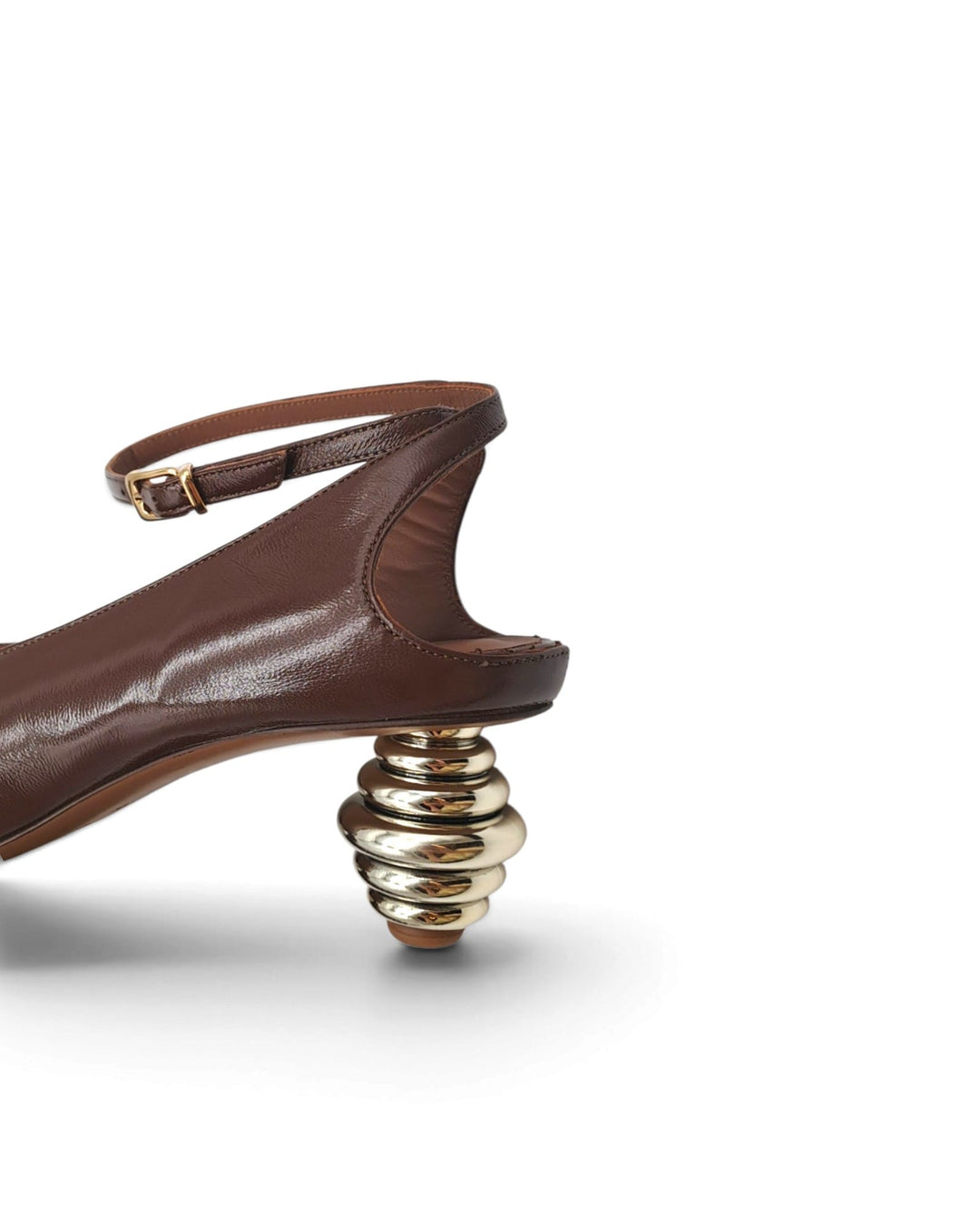 Slingback Flora  Naplak Cacao
