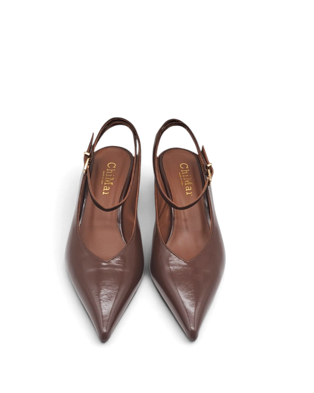 Slingback Flora  Naplak Cacao