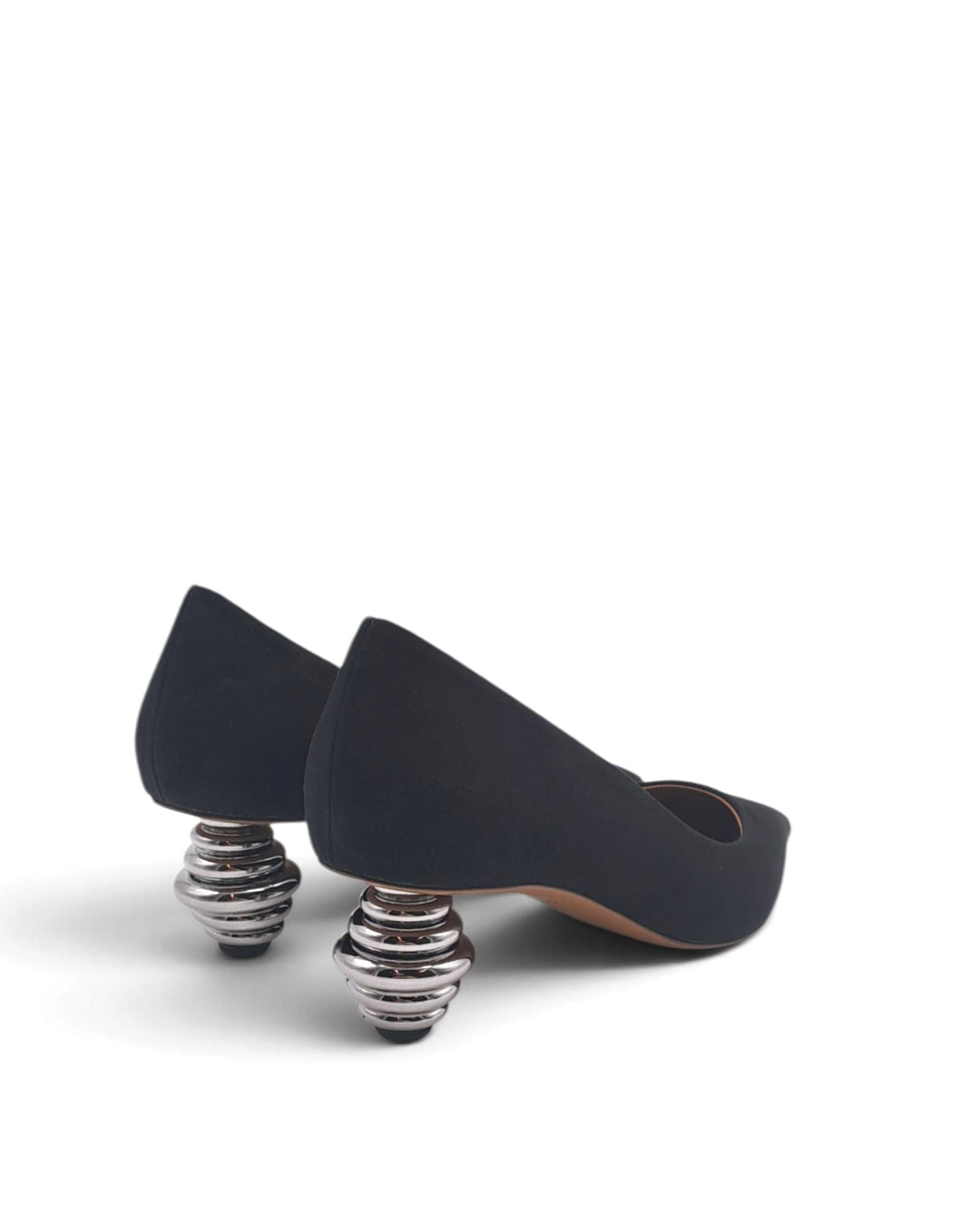 Décolleté Camoscio Nero