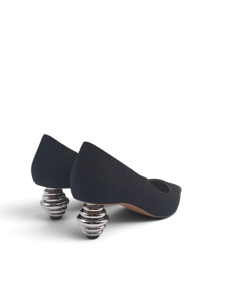 Décolleté Camoscio Nero