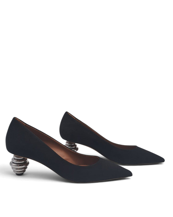 Décolleté Camoscio Nero