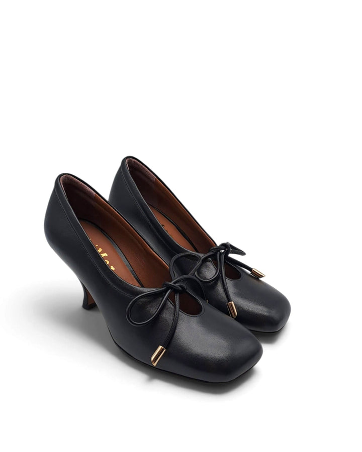 Décolleté Selene Pelle Nero